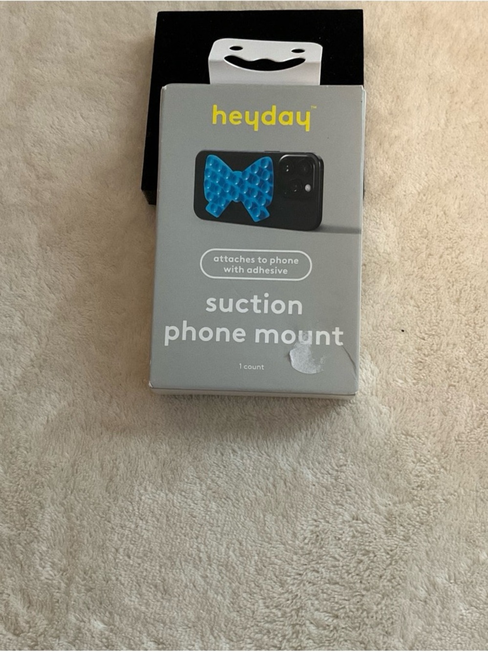 heyday Blue Suction Phone Mount - Bow Suction Grip